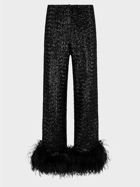 NWT Oseree PAILLETTES PLUMAGE PANTS